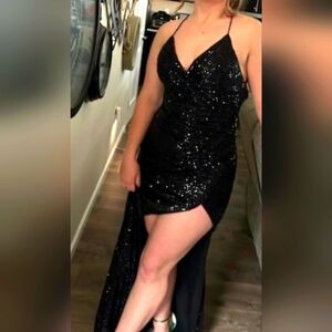 Black prom dress